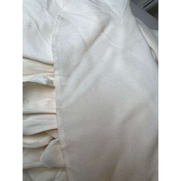 Reformation Lecce Bridal Wedding Ivory White Maxi Dress Size 0 - Picture 9 of 12